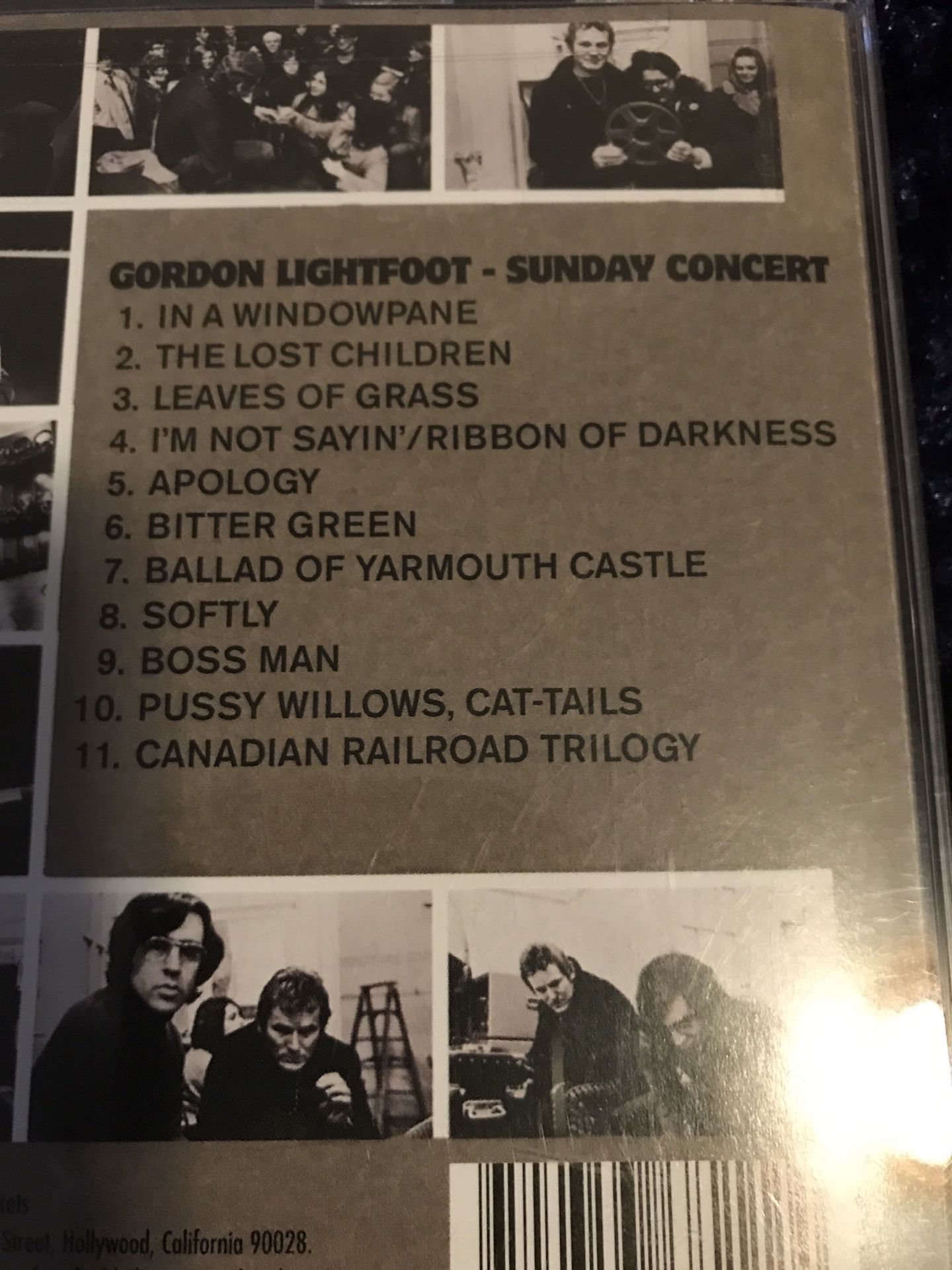 GORDON LIGHTFOOT - Sunday Concert [Live at Massey Hall, 1969] CD (SEALED) 2003