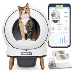 Brand New In Box Postage Scoopfree Smartspin Self-cleaning Litter Box
