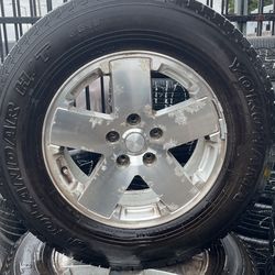 5 wheels 2007-2012 JEEP WRANGLER ALLOY WHEEL 18x7-1/2