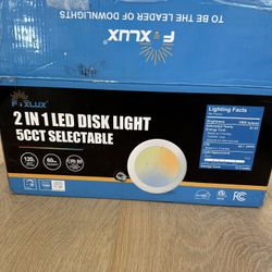 LED Disk Light 6 Inch 12 Pack