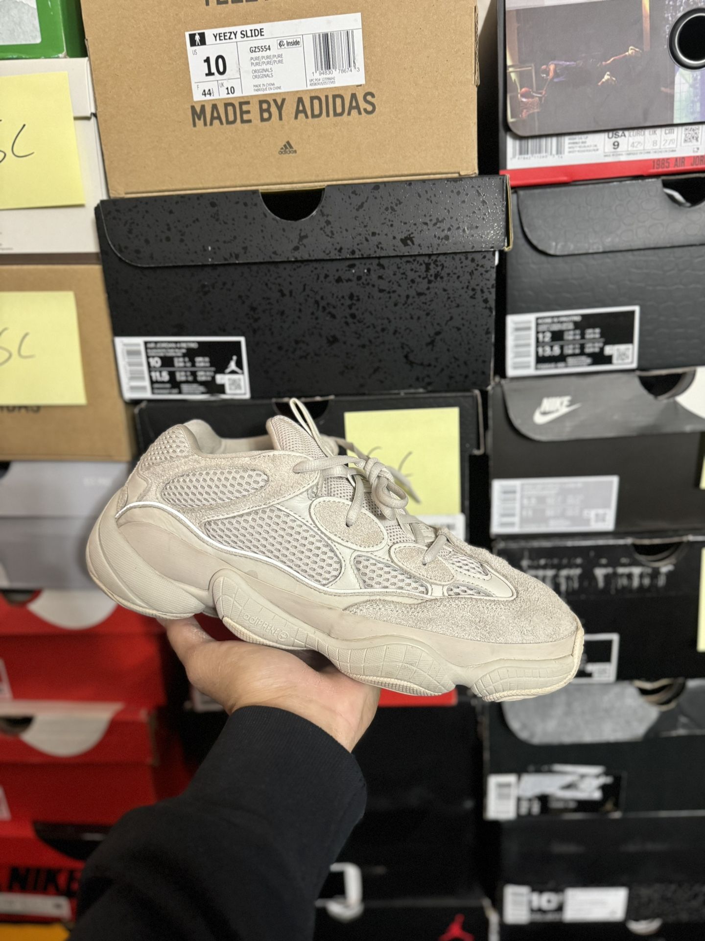 Adidas Yeezy 500 Blush size USED But Clean