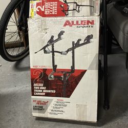 Deluxe 2 BIKE TRUNK MOUNTED CARRIER