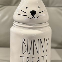 Rae Dunn Bunny Treats Jar