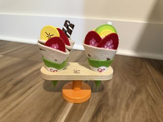 German Wooden Pretend Play Toys Hape Crepe Set