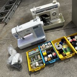 Sewing Machine With Thread 