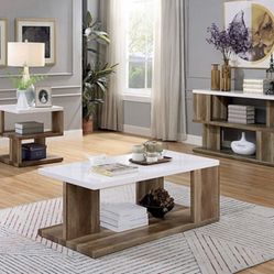 Coffee Table, Entry Table, End Table.