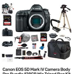 Canon Mark IV Camera Bundle Kit