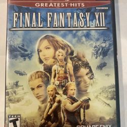 Final Fantasy XII (Greatest Hits) PS2 (Brand New Factory Sealed US Version) Playi