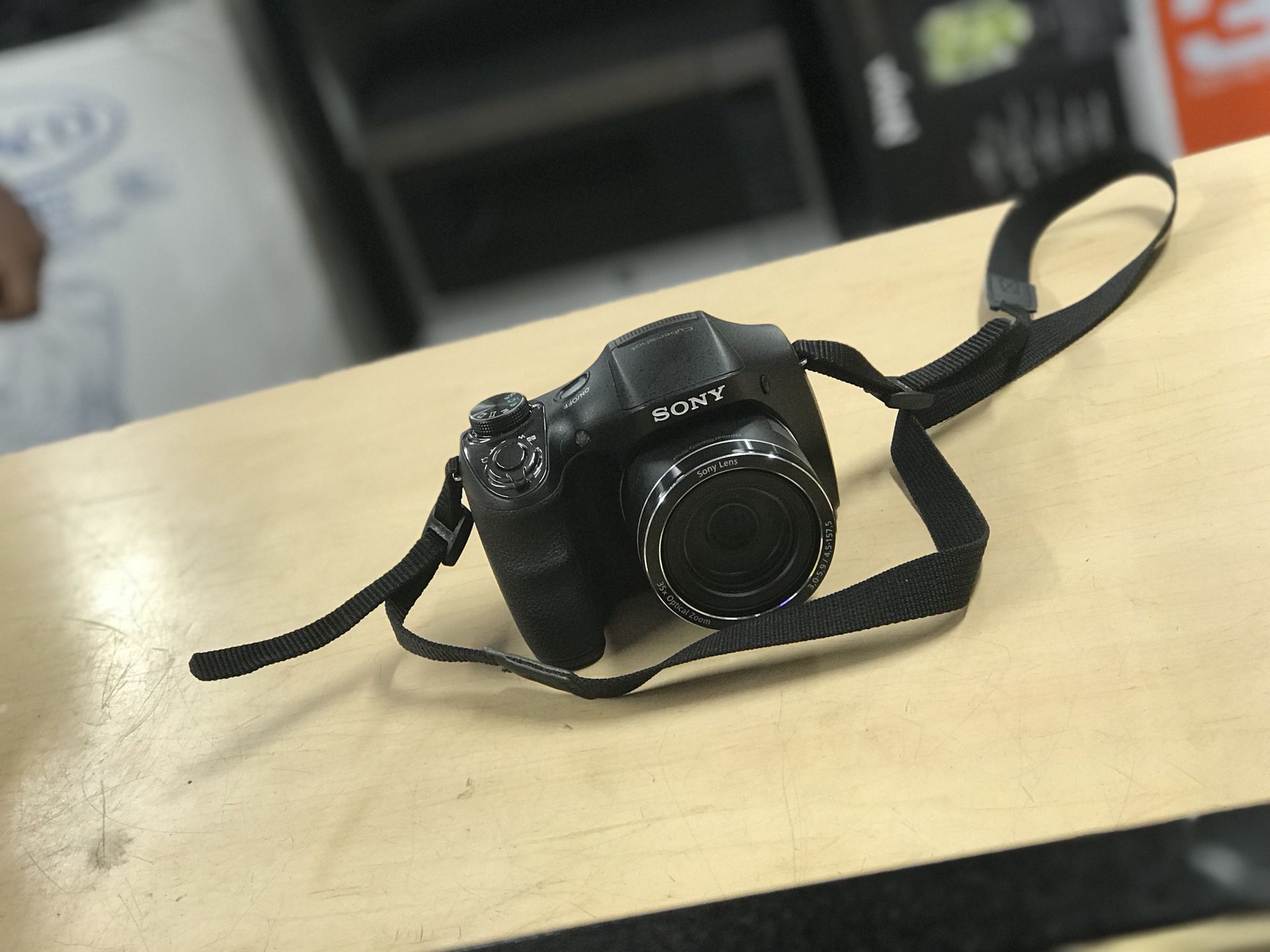 Sony DSCH300/B Digital Camera (Black)