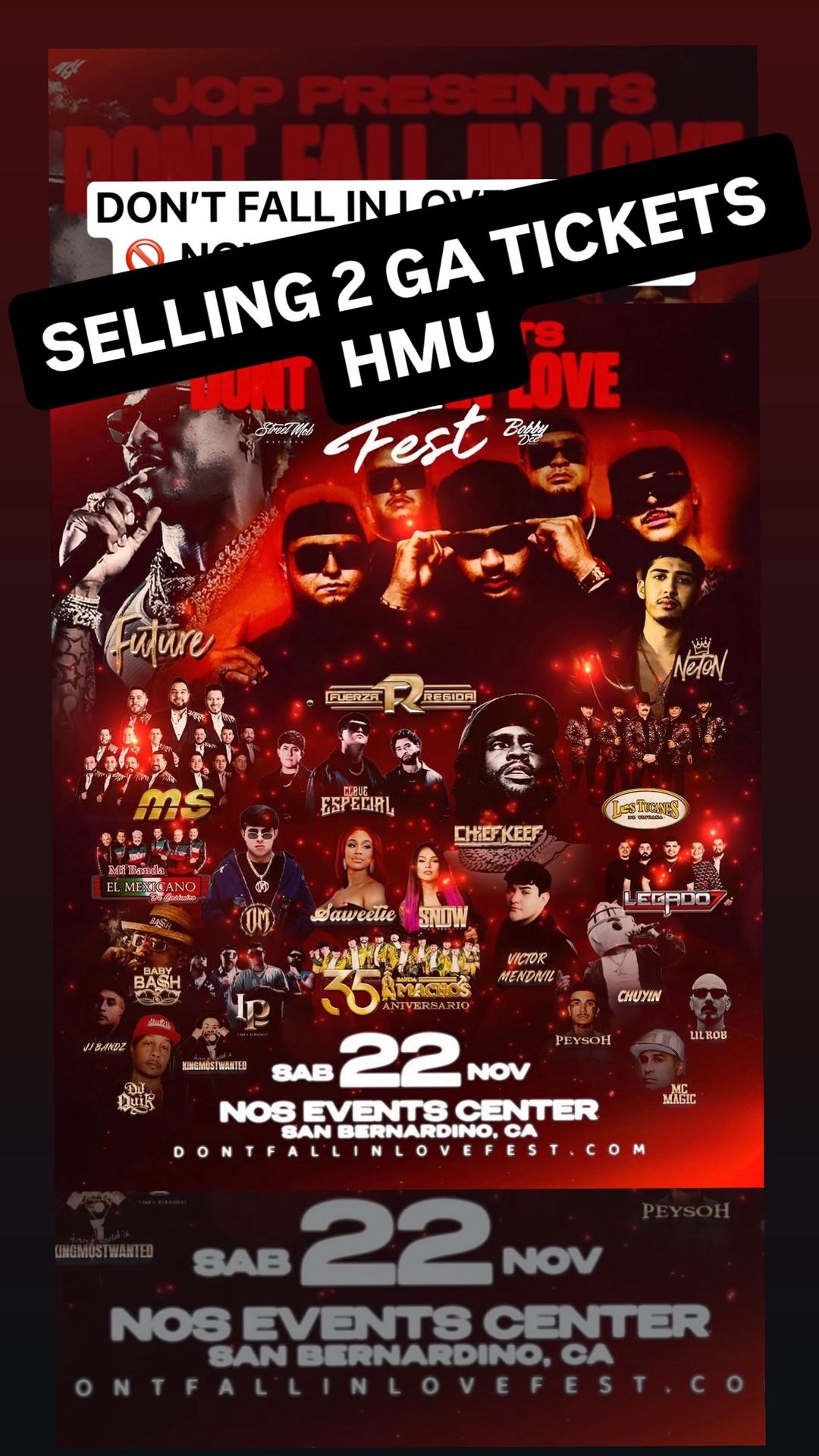 Dont Fall In love fest