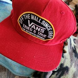 Red Vans Hat