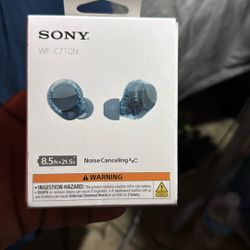 Sony WF-C710N Noise Canceling Earbuds. BRAND NEW UNOPENED 