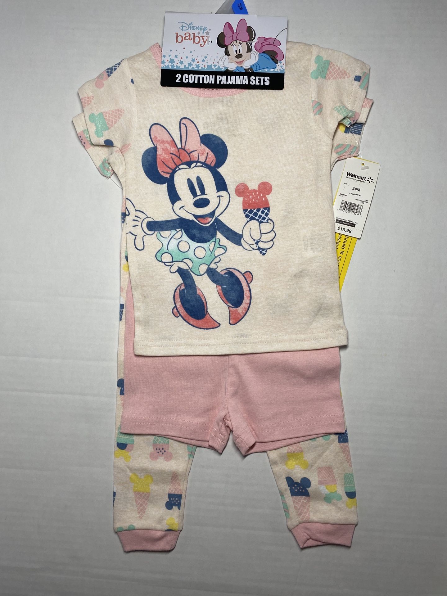Minnie Mouse 2set pj