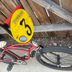 1964 Schwinn Stingray  moto MX style.