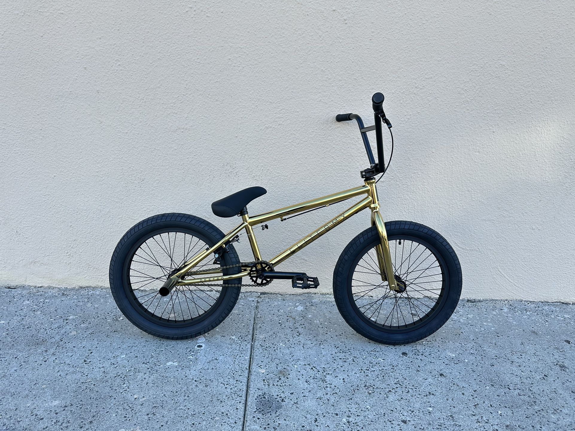 Brand New Elite Destro Gold 20 BMX Bike