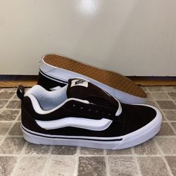 Sz 9.5M Vans Knu Skool Brown 