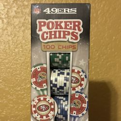 SF 49ers Poker Chips