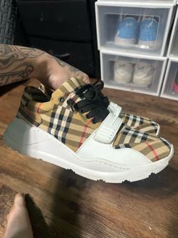 Burberry trainers size 10 authentic
