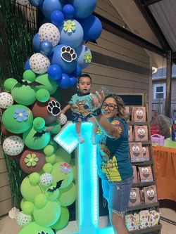 Happy First Birthdays Number 1 Multi Colors