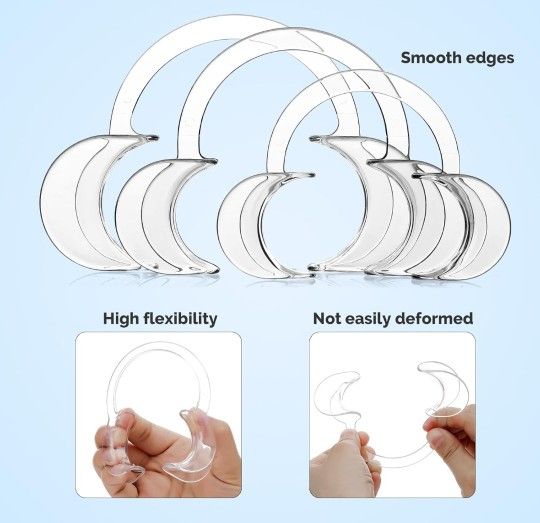 New 20pc Size Small Clear Dental Retractors