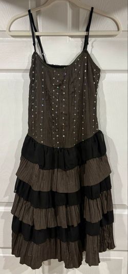 #85 Amazing sequin and ruffle dress