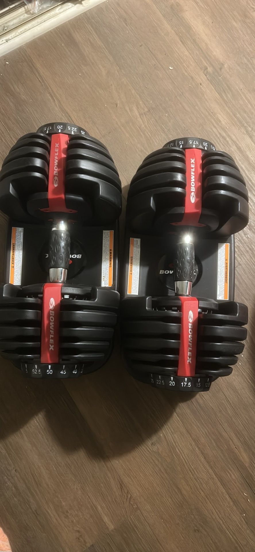 Bowflex Adjustable Weight Set