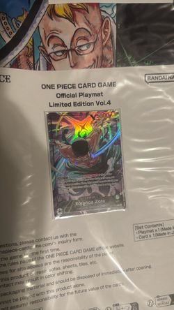 ONE PIECE CARD GAME Official Playmat Limited Edition Vol.4 “English”