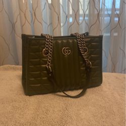 Olive Green Gucci Bag 