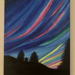 Hand Painted Art Piece 