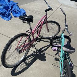 Woman’s and Girl Cruiser Bikes