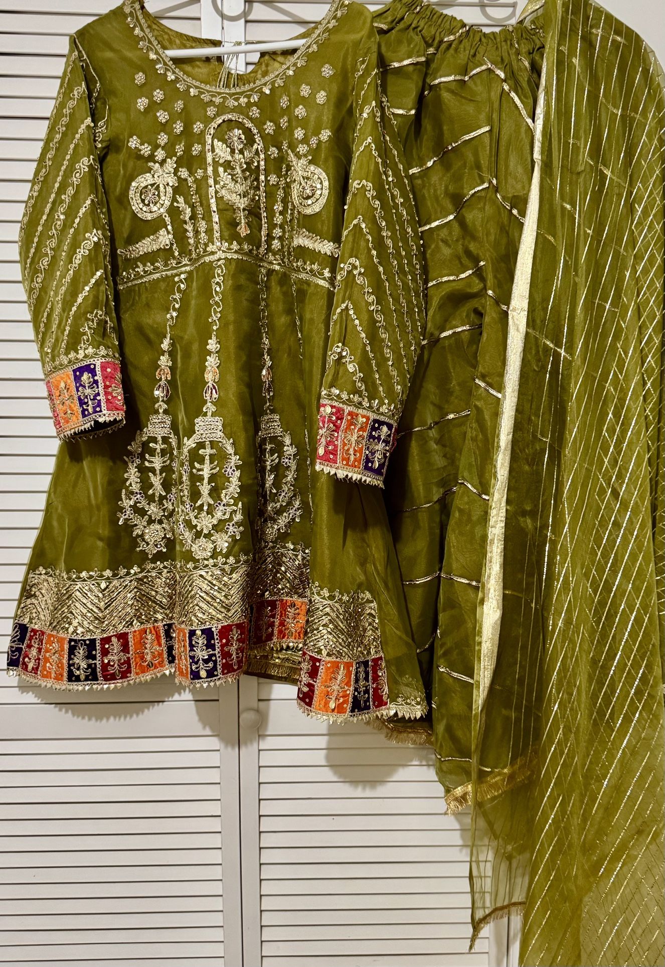 Fancy Sharara Dress