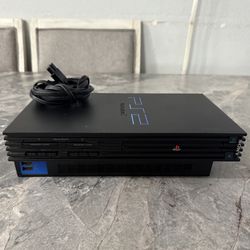 Ps2 Fat Console with Power Cable 