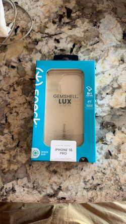 iPhone 16 pro case gem shell lux