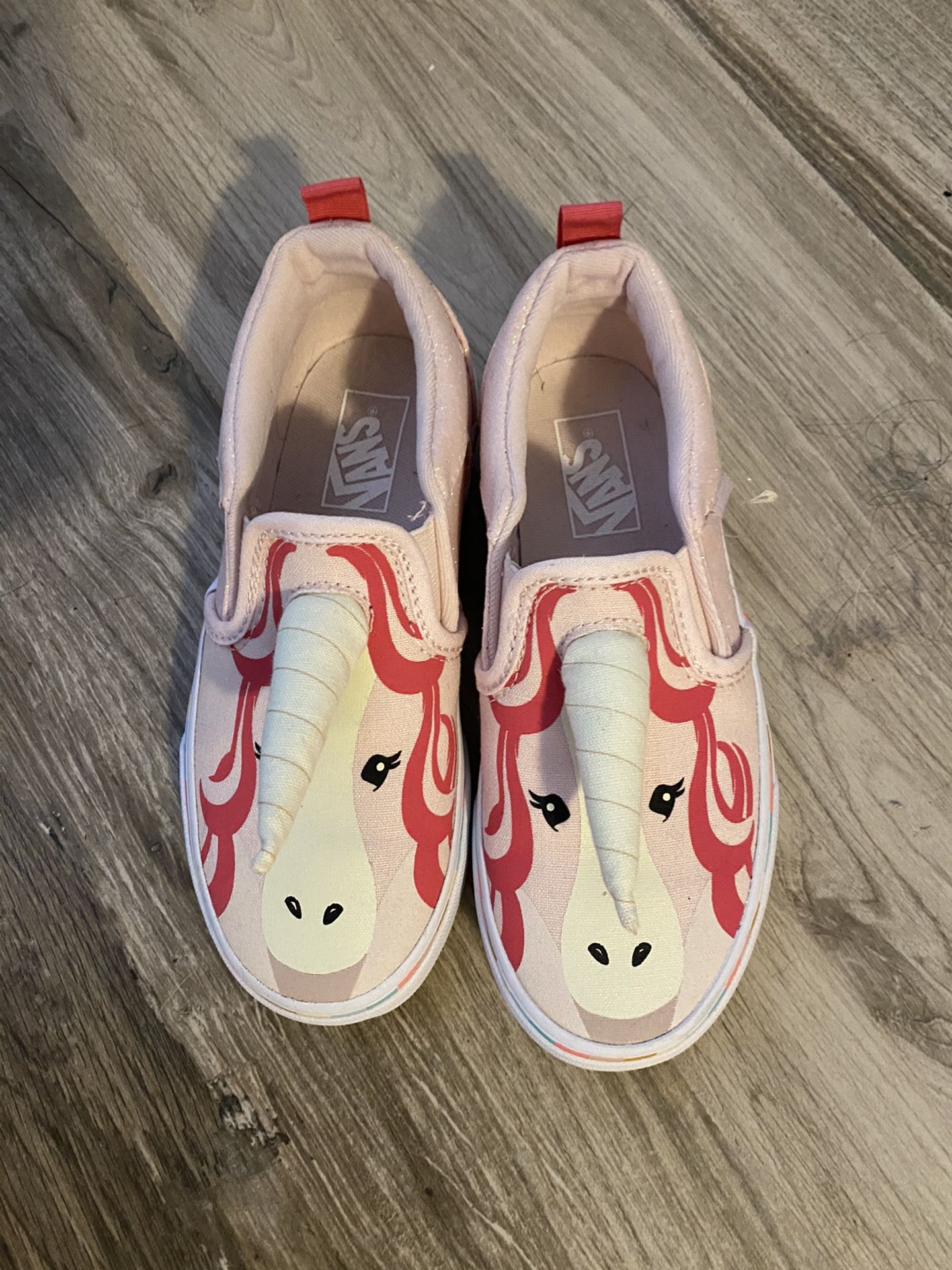 Can unicorn Slip Ons Sneakers