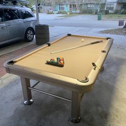 Imperial 8’ Outdoor Pool Table