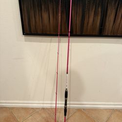 Okuma Hawaiian Custom Pink Fishing Rod