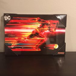 DC Flash Canvas Artwork - 12” x 18”
