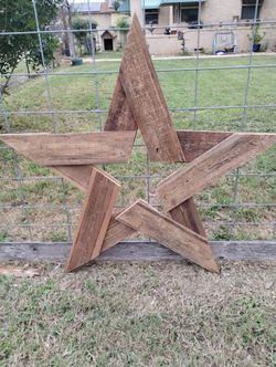 4 Ft Rustic Star