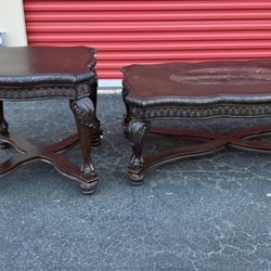 Coffee Table And Side Table 