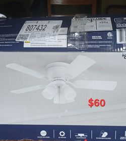 New in Box 42" 5 Blade Ceiling Fan