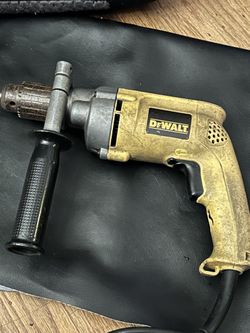 Dewalt 
DW235G VSR DRILL/Driver 1/2IN

7.8 A Power Rating, 1/2 in, 13 mm Chuck Size, Maximum Speed: 850 rpm, Reversible

Helical-cut steel, heat-treat