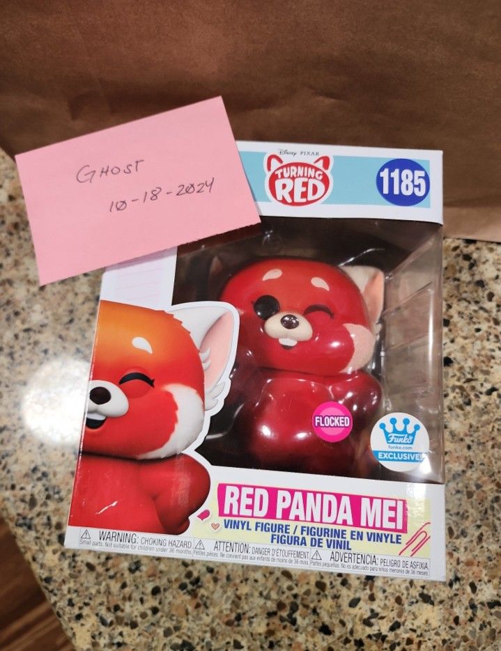 FUNKO POP Pixar Turning Red - RED PANDA MEI *Funko Exclusive* (UNOPENED)