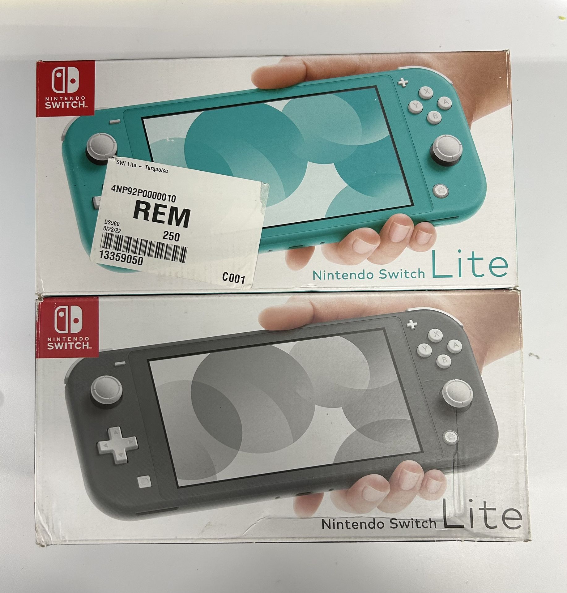 Nintendo Switch Lite , Turquoise & Black Color 