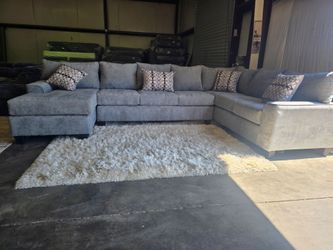 Brand New Artisan 3pc Cody Grey XL RAF Sectional! 🔥(TAX INCLUDED)
