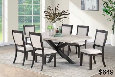Dining table set