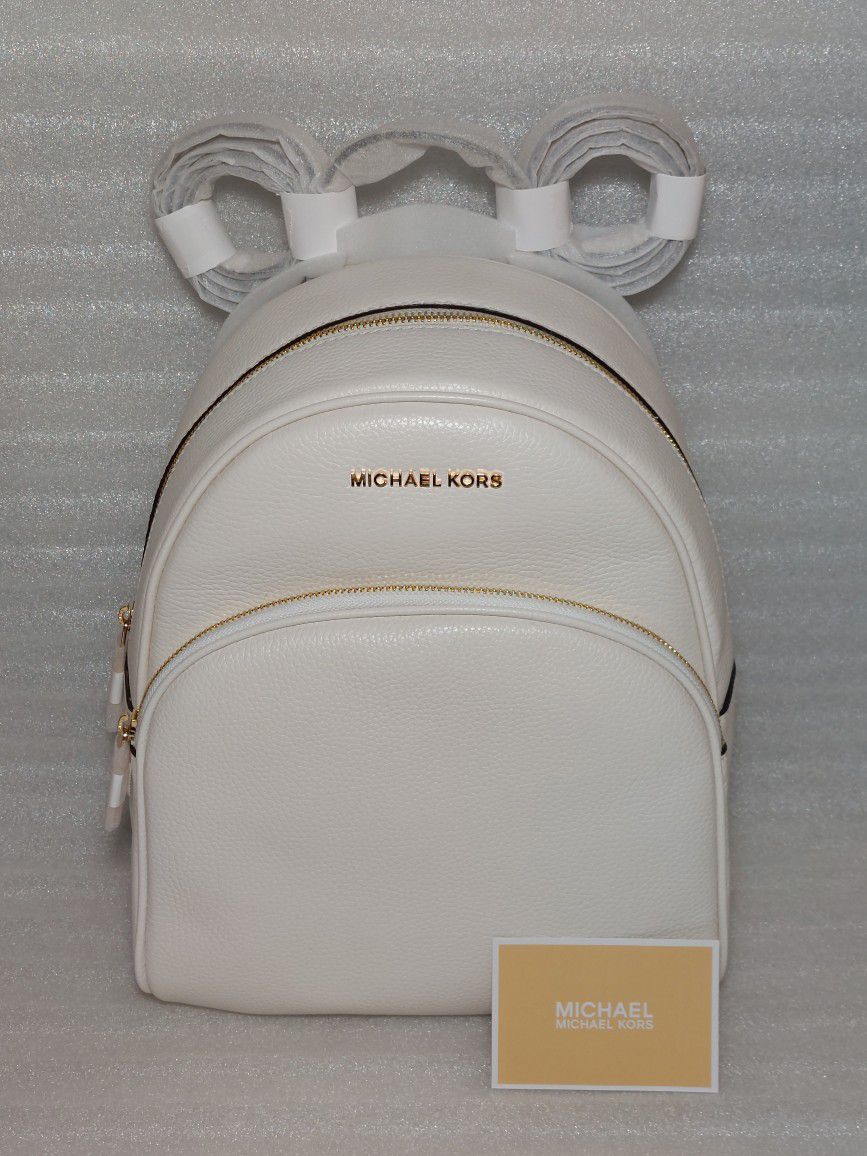 MICHAEL KORS designer backpack. White. Brand new with tags 