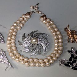 Collection Of Signed Costume Jewelry