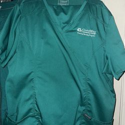 Free Green 2XL Gateway community college Scrubs