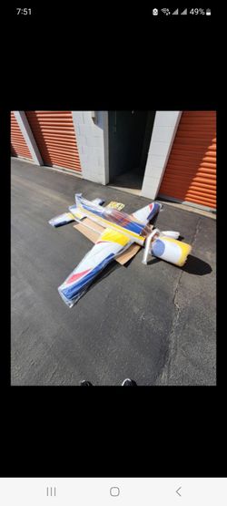 RC PLANE 3D 101" SUHKOI 33% NEW KIT IN BOX