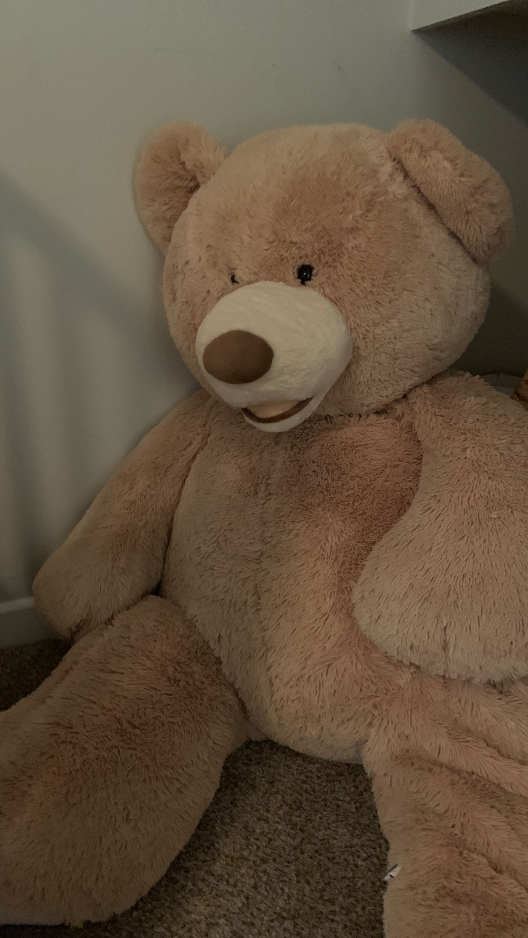 GIANT stuffed teddy bear LIKE NEW